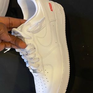 Size 10 supreme Air Force one’s